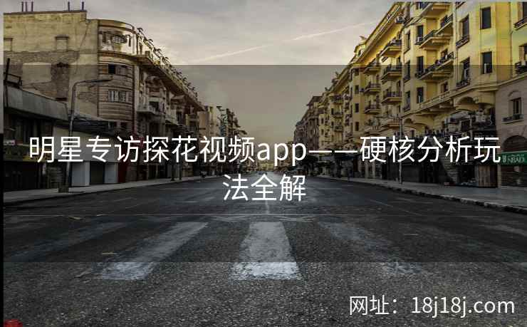 明星专访探花视频app——硬核分析玩法全解