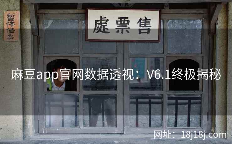 麻豆app官网数据透视：V6.1终极揭秘