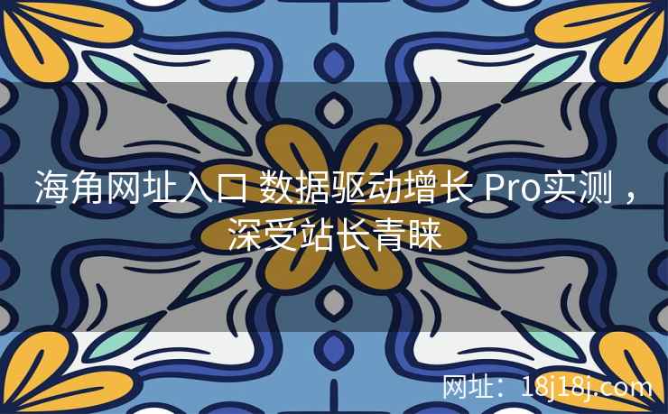 海角网址入口 数据驱动增长 Pro实测 ，深受站长青睐